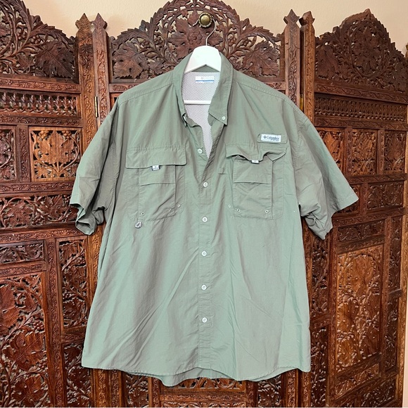 PFG Men's Bahama II UPF-50 Quick Dry Shirt - Picture 1 of 16